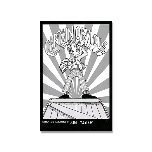 Captain Obvious | a zine by Joni Taylor | front cover