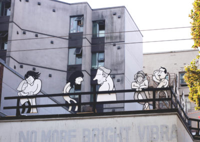 Shouting from the rooftops | commissioned public art in Strathcona by Joni Taylor