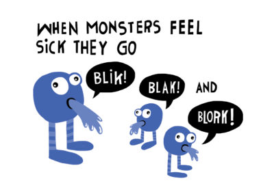 Monsters Make Noises Book