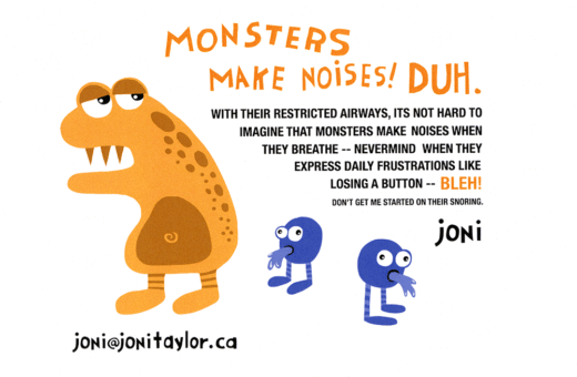 Monsters Make Noises | a children's book by Joni Taylor